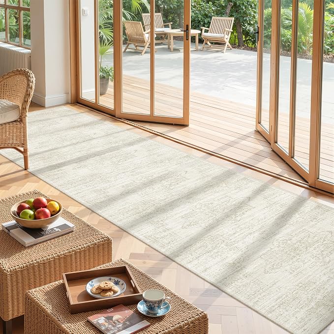 2x12 Runner Rug Non Slip, Washable Hallway Runner Rug, Laundry Room, Soft - Image 4
