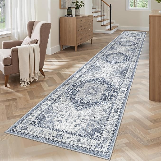 Madane Washable Runner Rugs 2x10 Long - Image 4