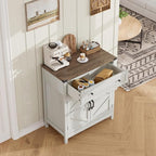 ChooChoo Kitchen Storage Cabinet, Coffee Bar Cabinet, Farmhouse Buffet Sideboard - Image 4