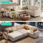 LINSY HOME Sectional Sleeper Sofa - Image 3
