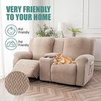 Genina Recliner Loveseat Covers - Image 4