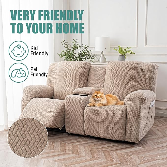 Genina Recliner Loveseat Covers - Image 4