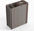 Flash Furniture Hercules Series Plastic Folding Chair Brown - Image 17