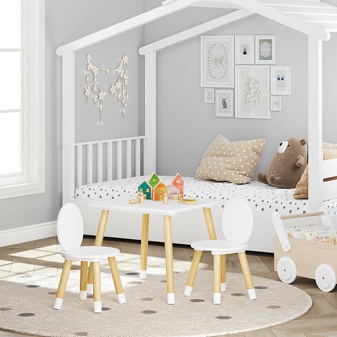 UTEX Kids Table with 2 Chairs Set - Image 8