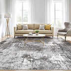 LOONGRUG 8x10 Area Rugs Washable Large Neutral Modern Living Room Rug | - Image 5