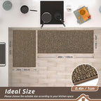 BEQHAUSE Kitchen Rugs and Mats 2PCS Non-Slip, Machine Washable Rugs - Image 2