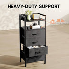 Lazzanto Night Stand Bedside Table Bedroom - Image 7