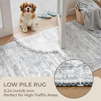 2x8 Runner Rug Non Slip, Washable Hallway Runner Rug, Nursery Room, Soft Runner - Image 6