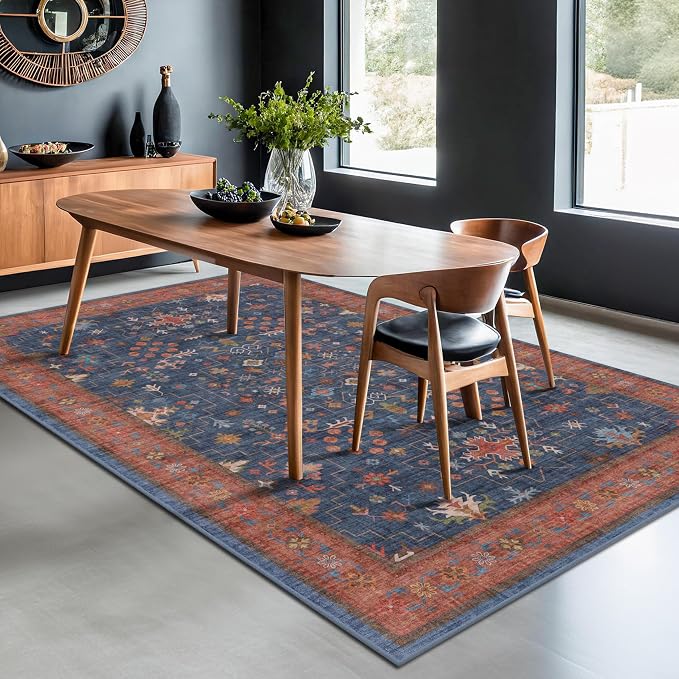 Dining Room Rugs for Under Table by HazoHaus