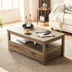 LINSY HOME Farmhouse Coffee Table - Image 2