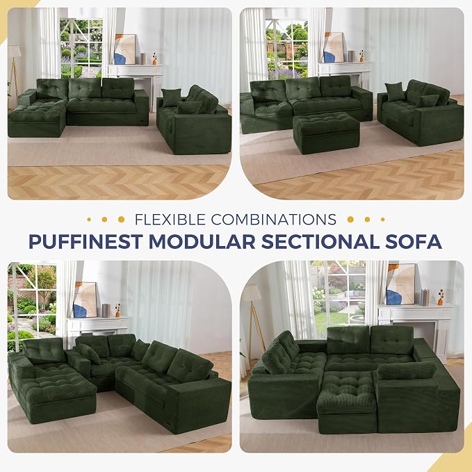 MAXYOYO Modular Sectional Sofa - Image 4