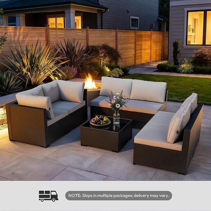 WWR Patio Furniture Set 7 Piece - Image 6