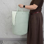 XUANGUO Cotton Rope Laundry Basket Hamper - Image 3