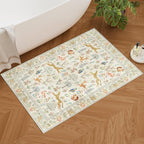DUKINO 2x3 Entryway Rug, Washable Door Mat Animal Rug - Image 8