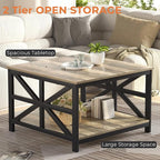 GreenForest Modern Living Room Coffee Table - Image 5