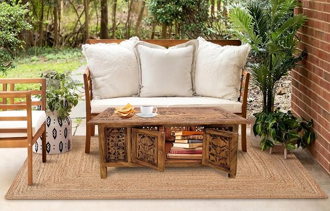 Lightnpro Handmade Wooden Coffee Table - Image 4