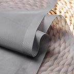 Grey Sheer Curtains 72 Inches Long 2 Panels, Transparent Voile Sheer Curtain - Image 5