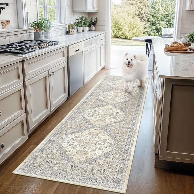 Kitchen Runner Rug Non Slip Washable Rugs 2.5x8, Carpet Runner - Image 9