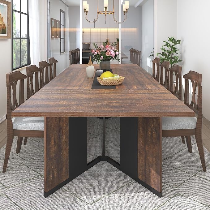 Hlivelood 94Inch Large Dining Table by Hlivelood
