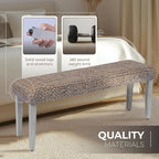 Solid Wood Acacia Indoor Bench - Image 7