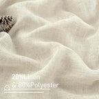 Light Filtering Linen Curtains 72 inches Long - Image 2