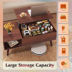 WLIVE Coffee Table for Living Room, Lift Top Coffee Table - Image 4
