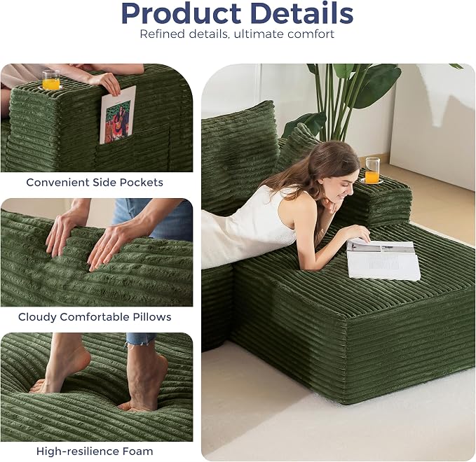 MAXYOYO Modular Sectional Couch - Image 5
