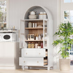 71" Arched Storage Cabinets - Image 3