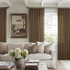 Dutch Cocoa Pinch Pleat Linen Curtains 120 Inches Long 60 Inch Wide 1 Panel | - Image 9