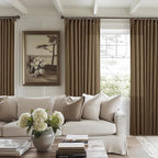 Dutch Cocoa Pinch Pleat Linen Curtains 96 Inches Long 60 Inch Wide 1 Panel | - Image 8