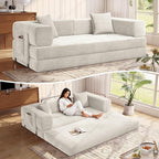 MoonSpeak 78.8''Sleeper Couch Bed by MoonSpeak