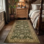 Washable Runner Rug, 2x6Ft Floral Runners by Rtizon