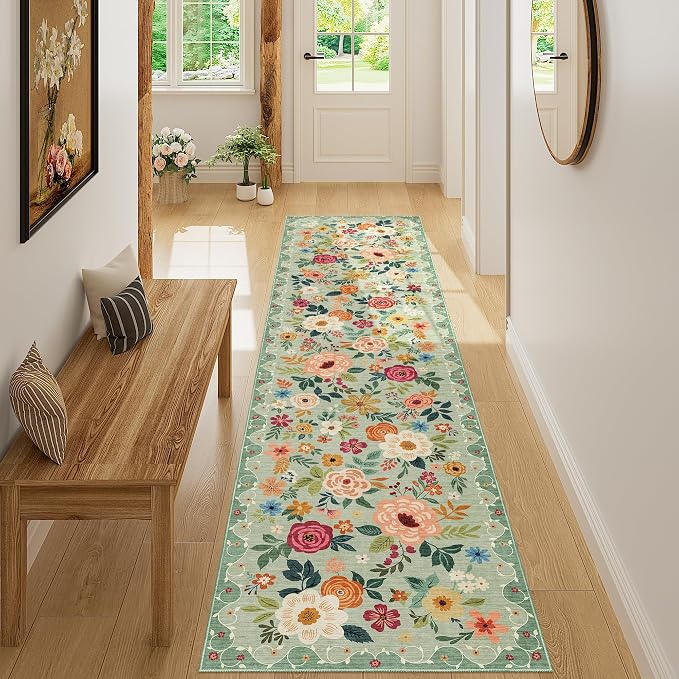 DUKINO 2x8 Runner Rug, Washable Runner Rug - Image 4