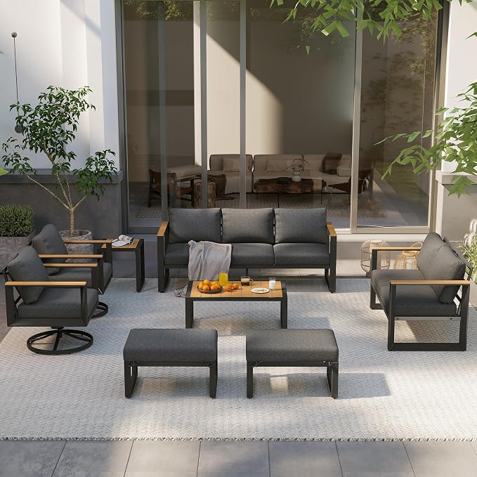 Aluminum Patio Furniture Set - Image 5