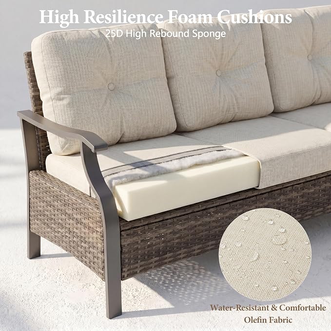 6 Pieces Outdoor Conversation Sets - Image 6