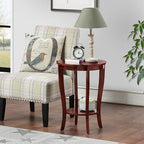 Convenience Concepts American Heritage Round End Table - Image 2
