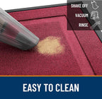 OLANLY Front Door Mat Outside 59x23, All-Season Heavy-Duty Rubber Doormat | - Image 5