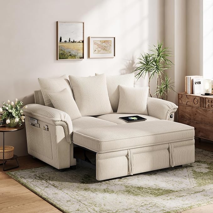 LINSY HOME Sectional Loveseat Sofa by LINSYHOME