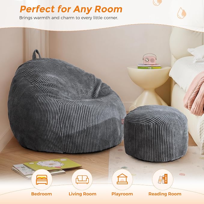 MAXYOYO Kids Bean Bag Chair - Image 8