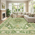 RELEANY Washable Area Rug, Large 9'x12', Water Repellent, Pet Friendly by RELEANY