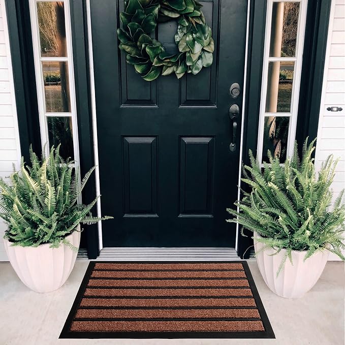 Ubdyo Extra Durable Door Mat Outside Entrance | Dirt Trapping, Non-Slip Backing - Image 6