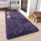 Chicrug Soft Runner Rug for Bedroom Living Room Plush Fluffy Rug 2x6 | Shag - Image 3