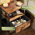 Huuger Night Stand Set 2, Nightstand - Image 5