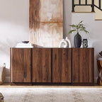 JXQTLINGMU 66" Large Sideboard Buffet Cabinet - Image 8