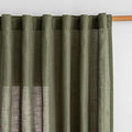 MYSKY HOME Curtains for Living Room 84 Inches Long Semi Sheer Light Filtering by MYSKYHOME