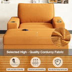 Merax 42.8" Oversized Chaise Lounge Chair - Image 5