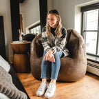 Big Joe Milano Large Bean Bag Chair - Image 6