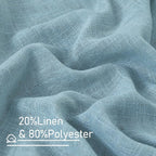 Living Room Linen Curtains 95 Inch - Image 2