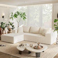 Homall 108" Modular Sectional Sofa, Boneless Couch by Homall