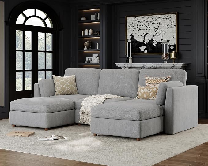 116'' Oversized Modular Sectional Sofa - Image 4